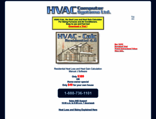 hvaccomputer.com screenshot