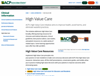 hvc.acponline.org screenshot
