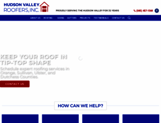 hvroofers.com screenshot