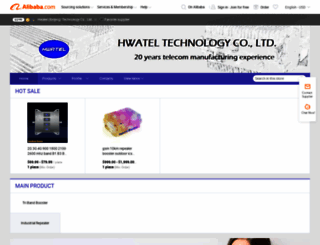 hwatel.en.alibaba.com screenshot