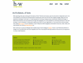 hwdesignco.com screenshot