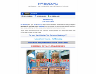 hwibandung.com screenshot