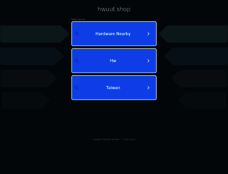 hwuut.shop screenshot