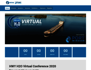 hwyh2o-conferences.com screenshot