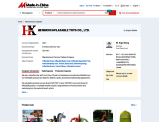 hxtoys.en.made-in-china.com screenshot
