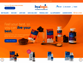 hyalogic.com screenshot