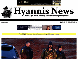 hyannisnews.com screenshot