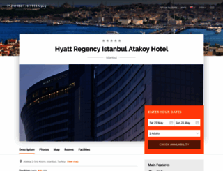 hyatt-regency-atakoy.istanbulhotels365.com screenshot