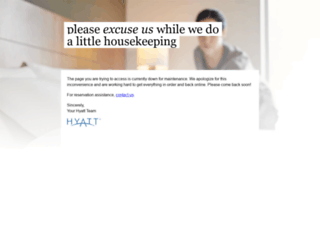 hyatt.com screenshot