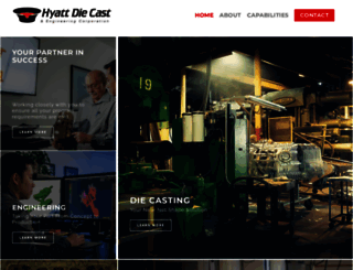 hyattdiecast.com screenshot