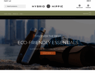 hybrid-hippie.com screenshot