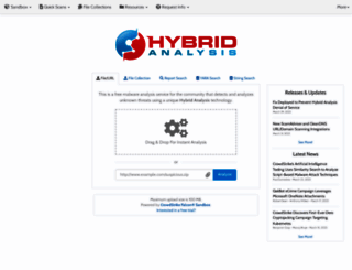 hybridanalysis.com screenshot