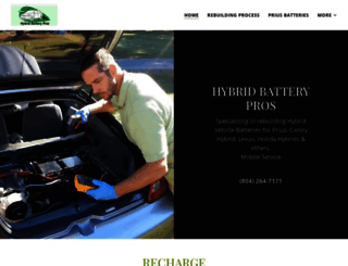 hybridbatterypros.com screenshot