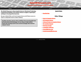 hybridclassroom.com screenshot