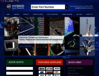hybridelectronics.com screenshot