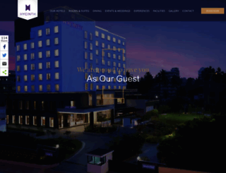 hycinthhotels.com screenshot