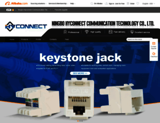hyconnect.en.alibaba.com screenshot