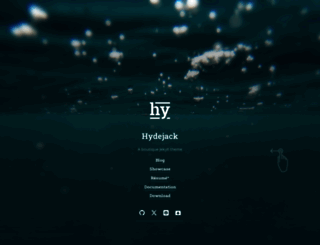 hydejack.com screenshot