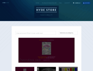 hydeofficialstore.com screenshot