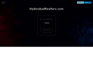hyderabadrealtors.com screenshot