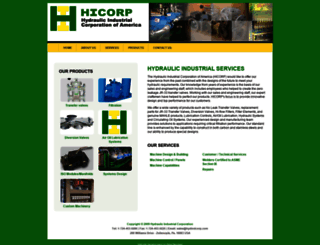 hydindcorp.com screenshot
