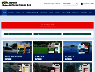 hydra-int.com screenshot