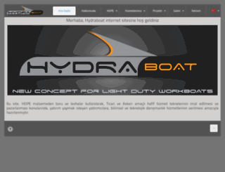 hydraboat.com screenshot