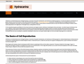 hydracarina.org screenshot