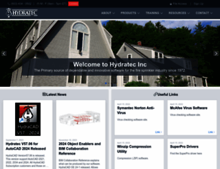 hydratecinc.com screenshot