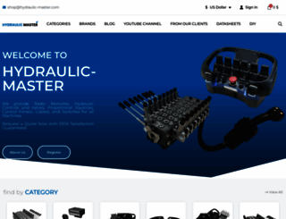 hydraulic-master.com screenshot