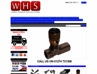 hydraulic-shop.co.uk screenshot