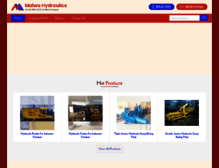hydraulicbalingmachines.com screenshot