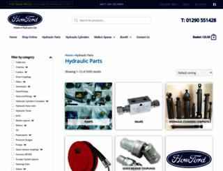 hydraulicpartsdirect.co.uk screenshot