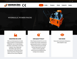 hydraulicpowerpacks.net screenshot
