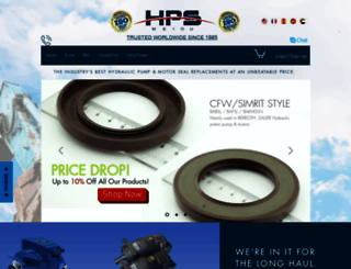hydraulicpumpseal.com screenshot