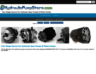 hydraulicpumpstore.com screenshot