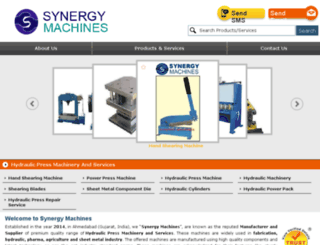 hydraulicshearingmachine.com screenshot
