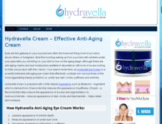 hydravellacream.net screenshot