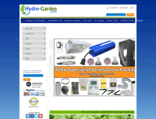 hydro-garden.com screenshot