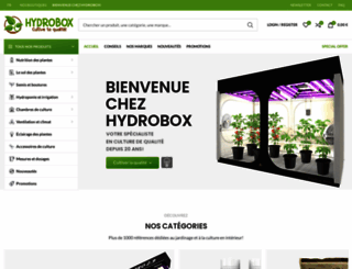 hydrobox.com screenshot