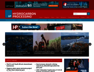 hydrocarbonprocessing.com screenshot