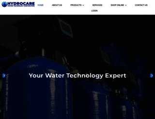 hydrocare.com.ph screenshot