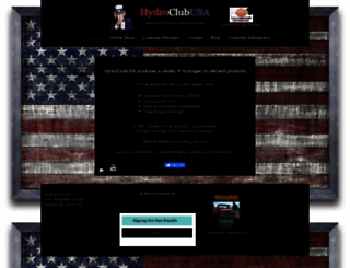 hydroclubusa.com screenshot