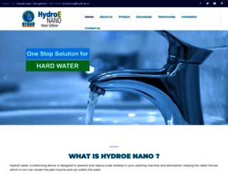 hydroe.in screenshot