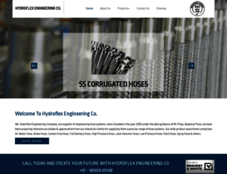 hydroflexengg.com screenshot