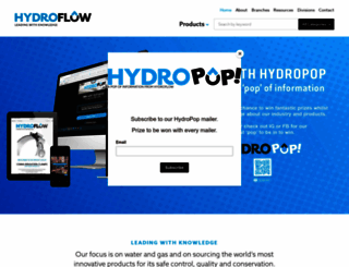 hydroflow.co.nz screenshot