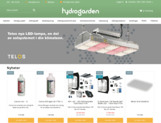 hydrogarden.se screenshot
