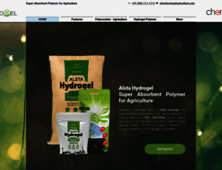 hydrogelagriculture.com screenshot