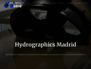 hydrographicsmadrid.es screenshot