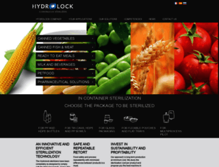 hydrolock-sterilizers.com screenshot
